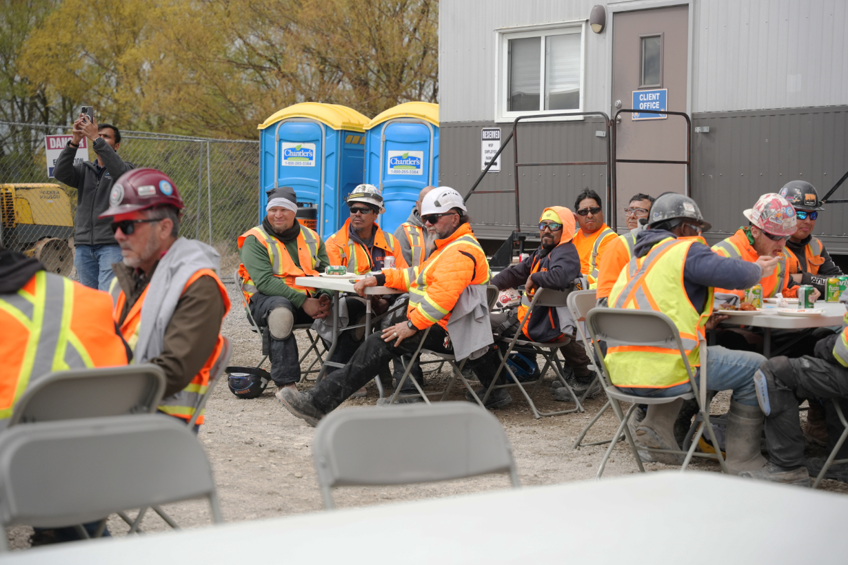 Construction project photo